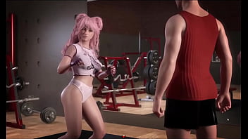 The Genesis Order - Utter GALLERY [ Anime pornography Game PornPlay] Ep.12 risky public internal spunk load at the gym