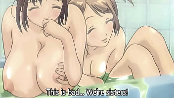 Step Sisters Taking a Bath Together! Manga porn [Subtitled]